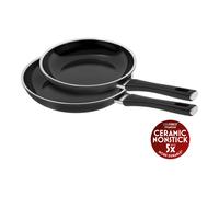 ZWILLING Lumotion 2-pcs Aluminium Frying pan set black