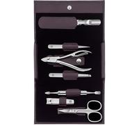 Zwilling, Classic, INOX, 97646-008-0 Case with Press Stud Fastener, Cow Leather, 7 Pieces, Purple