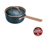ZWILLING Milano 18 cm Aluminium Saucepan with glass lid blue