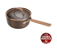 ZWILLING Milano 18 cm Aluminium Saucepan with glass lid brown