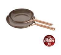 ZWILLING Milano 2-pcs Aluminium Frying pan set brown