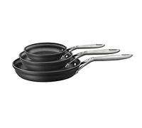 ZWILLING Motion Hard-Anodized 3-Piece Nonstick Fry Pan Set, Grey