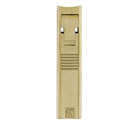 Zwilling Nail Clippers Compact (Ultra Flat with Nail File, Slightly Curved Edge, for Travel and Travel, Includes Leather Case), Premium, Gold
