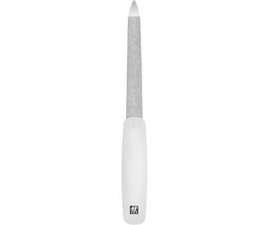 ZWILLING Nail File (Sapphire Coating, Polished File tip for Cleaning Nails, coarse and fine Grained File Surfaces), White, 160 mm
