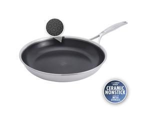 ZWILLING Peak 30 cm 18/10 Stainless Steel Frying pan silver
