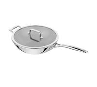 ZWILLING Peak Ceraforce HyCoat Wok 30 cm with Glass Lid 18/10 Stainless Steel