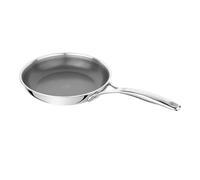 ZWILLING Peak Frying Pan 20 cm, Stainless Steel, Non-Stick Honeycomb Coating, Particularly Scratch-Resistant, Suitable for All Cookers, Suitable for Induction, Silver/Black