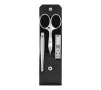 ZWILLING PREMIUM 4-pcs Calf leather Pocket case black