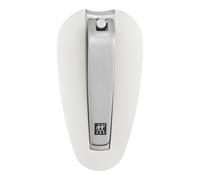 Zwilling Nail Clippers (with Nail Catcher Box, Strong Leverage, Slightly Curved Precise Cut), Premium, White, 65 mm
