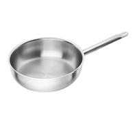 ZWILLING Pro 28 cm High Induction Frying Pan with Handle, 18/10 Stainless Steel, Silver