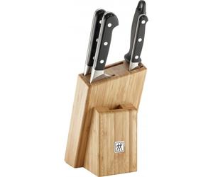Zwilling Pro knife block, bamboo, 5-part, 38448-002