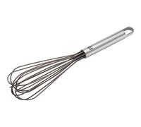 ZWILLING Pro Whisk, Length: 28 cm, Stainless Steel and Food Grade Silicone, Ergonomically Shaped Handle, Silver