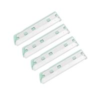 ZWILLING Replacement Blades for Facial Hair Shaver (Stainless Steel, Extra Sharp and Precise, Refill Pack), Premium 4-Piece