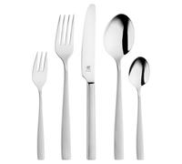 Zwilling Roseland Cutlery Set, 60 Pieces, for 12 People, 18/10 Stainless Steel/High-Quality Blade Steel, Matte, Silver [Plastic-Free Packaging], Plastic Free, TLG