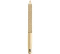 ZWILLING Sapphire Nail File (coarse and fine Grained File Surfaces for Shortening and Shaping, Cleaning tip), Premium, Gold, 130 mm