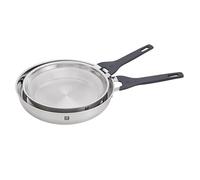 ZWILLING Simplify 2-pc Stainless Steel 9.5-in & 11-in Fry Pan Set