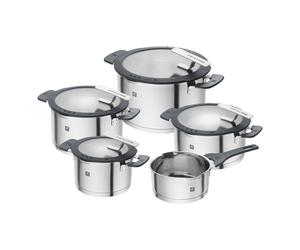 ZWILLING Simplify Pot set, 5-pcs, Stainless steel
