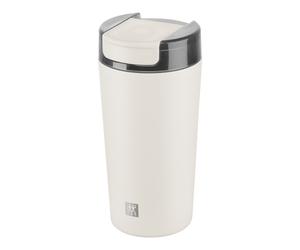 ZWILLING Thermo Plus Thermo mug, 480 ml, Stainless steel, cream