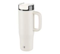 ZWILLING Thermo Plus Thermo Straw Tumbler, 900 ml, Stainless steel, cream