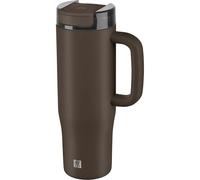ZWILLING Thermo Plus Thermo Straw Tumbler, 900 ml, Stainless steel, chocolate