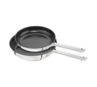 ZWILLING TrueFlow Frying pan set, 2-pcs, 18/10 Stainless Steel, Ceramic coating
