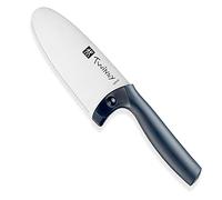 ZWILLING Twinny Stainless Steel Children's Chef's Knife, 10cm, Rounded Blade, Child-Friendly Design, Plastic Handle, Blue