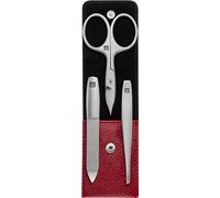 Zwilling Twinox Manicure-Etui aus Rindleder, 3-tlg. | Coordinated stainless steel tools for precise manicure and pedicure, supplied in a protective storage case
