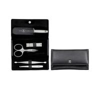 Zwilling Twinox Manicure Set - Leather Case, 5 Pieces - Black