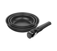 ZWILLING Unlock 4-pcs Aluminium Frying pan set black