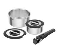 ZWILLING Unlock 5-pcs 18/10 Stainless Steel Pot set silver
