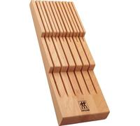 ZWILLING Wooden Drawer Insert for Kitchen Knives, Storage for 12 Knives, 41 x 15.5 x 4.8 cm, Brown