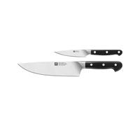 Zwilling Zwilling Pro knife set 2 pieces Black-stainless steel