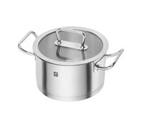 Zwilling Zwilling pro pot with glass lid stainless steel 3.1 L