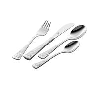 ZWILLING Children's Embossed Teddy Cutlery, Stainless Steel, 4-pcs