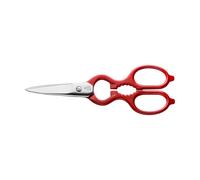 ZWILLING Multi-Purpose Scissors, Universal scissors, Length: 20 cm, Stainless Special Steel, Silver/Red, Kitchen utensil, Silver / Red, 90 mm