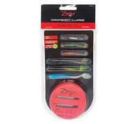 ZWIM ZWIM Dropshot Lures & Ready Rigs Set, 6 Soft Lures, 2 Pre-tied Micro Barbed Rigs, 7g & 10g Weights [20-0710]