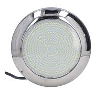 Zwinner Submersible Led Lights, 12V 35W Stainless Steel LED Pool Light Underwater, Waterproof Pond Lights with 468 Light Chips for Hot Tub, Pond, Pool, Fountain, Waterfall, Aquarium, Party(2#)