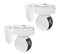 Zwolf Metal Wall Mount for Kasa Indoor Pan/Tilt Smart Security Camera EC70 KC410S, Upside Down or Upright Your Camera on Any Wall You Want, Get Any Viewing Angles (NOT Included Camera) (Pack of 2)