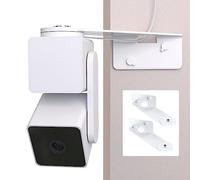 Zwolf Outside Corner Wall Mount Bracket for Wyze Cam Pan V3 (NOT Included Camera), Make Cam Pan V3 Cover Both Sides of The House 270 Degrees, Maximizing Coverage Reduce Blind Spots (Pack of 2, White)