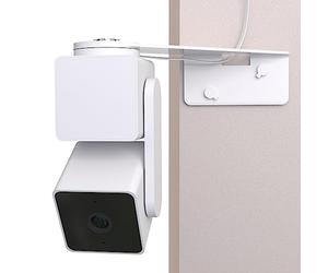 Zwolf Wall Mount for Wyze Cam Pan V3,Outside Corner Bracket for Wyze Cam Outdoor Indoor, Full Side Coverage, Improves The Field of View Reduce Blind Spots