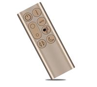 ZWP New Replacement Remote Control Compatible for Dyson DP04 TP04 TP06 TP07 TP7A TP09 Pure Humidify+Cool Cryptomic Fan（Gold）
