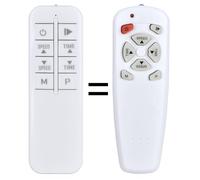ZWP Replacement Remote Control for ADVENOR YYOJ, FEIERDUN FEDVP-TLA-BK FEDVP-TLA-BU, Powerfit Elite E383 ETF002M-H, EILISON FitMax KM-818-1, ROTAI ROTVP003-P ETF023CW Vibration Plate Exercise Machine