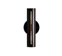 ZWPAYF Gradient Chinese Style Metallic Iron Wall Lamp Vintage Bedroom Bedside Lamp Retro Art Bicolor Wall Light E14 Long Barrel Wall Sconce Decoration For Hotel Bed Living Room Porch