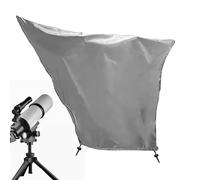 Zwpontia Astronomical Telescope Cover, Dust Cover Sun Protection for Telescope, Dustproof Scope with Drawstring, Anti-Dew Light Damage Sun Observation Hood