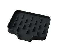 Zwpontia Bathroom Soap Dish - Shower Sponge Drainer,Flexible Silicone Soap Drain Holder for Sink, Kitchen, Dishwasher, Shower, Bathtub