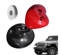 Zwpontia Car Joystick Push Start Button, Aromatherapy Push to Start Accessories, Heart-shaped Conversion Accessories Part Ignition for Easy Access Interiors Protection