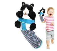 Zwpontia Cat Wrestling Glove - Comfortable Interactive Plush - Cat Play Gloves | for Training Boxing Handling Home Travel Boredom Exercise