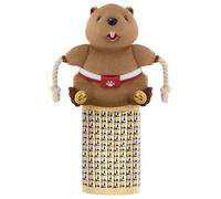 Zwpontia Cat Wrestling Puppet - Interactive Enrichment Game - Interactive Hand Puppets with Teaser Bell - for Home Living Room Entryway Apartment Corner