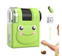 Zwpontia Child Microscope Set | Science Kits Beginner Microscope - Kids Handheld, Portable STEM Kit, Educational Toys with LED Lights for Boys Girls