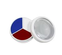 Zwpontia Clown Makeup,3-Color Painting Palette | Face and Body Paint for Kids Adults Women Men Stage Performance Cosplay Party Theater Halloween